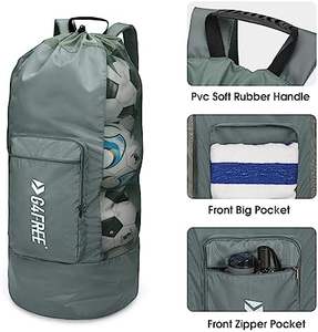 Sac à dos de sport multifonctionnel pour équipe : basketball, football, sac à chaussures de football pour jeunes avec porte-ballon – Échantillon gratuit - Product Image 3