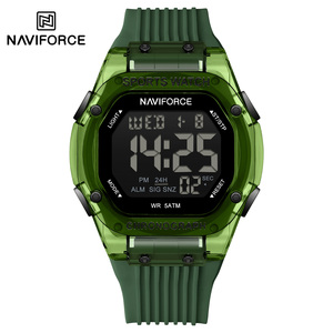 Reloj Deportivo NAVIFORCE 7113 para Hombre, Reloj de Moda Resistente al Agua, Reloj Electrónico LED de Silicona Luminoso Digital de Alta Calidad - Product Image 2
