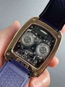 Reloj J Factory de Acero Inoxidable, Resistente al Agua, Manual, de Marca Superior, Reloj Mecánico Automático de Lujo para Hombre - Product Image 6