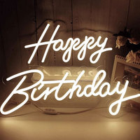 Conception libre personnalisé Led néon lumière nom Logo enseigne au néon personnalisé livraison directe pour chambre fête d'anniversaire maison