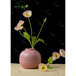 Mini jarrón de bambú ecológico hecho a mano para decoración del hogar, tamaño pequeño para mesa de comedor o decoración de escritorio - Product Image 3