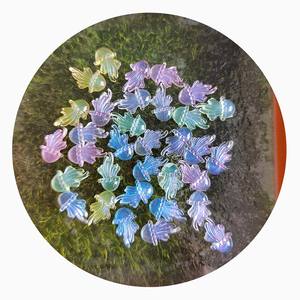 Brillant méduse résine Flatback breloques Mini autocollants pour Nail Art bricolage Scrapbook accessoires - Product Image 3