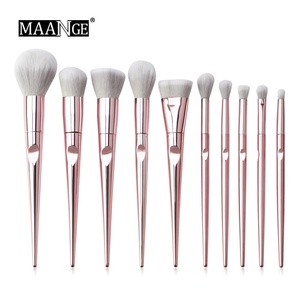 Maange 10 Pcs <span class=keywords><strong>Tie</strong></span> <span class=keywords><strong>Dye</strong></span> Pinceaux <span class=keywords><strong>De</strong></span> Maquillage Pinceaux <span class=keywords><strong>De</strong></span> Maquillaje Manche Avec Rainure <span class=keywords><strong>De</strong></span> Pression Des Doigts - Product Image 6