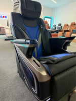 Siège de capitaine VIP électrique avec recharge sans fil et écran tactile, adapté aux sièges de bus Vito Vclass v Class, sièges MPV
