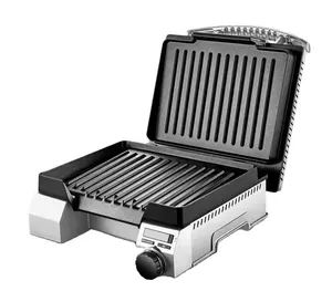 XEOLEO Commercial Abnehmbarer Steak grill Elektrischer Sandwich hersteller 1650W Panini Press Indoor Grill Rauchfreier Grill Grill