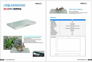 Whitebird Digital Electronic USB Bench <strong>Scale</strong> 300kg Stainless Checkweigher for Cattle Mechanical Indicator Whitebird Digital - Product Image 6