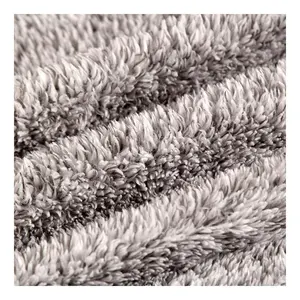 Haute Qualité 100% Polyester Tricot Tissu Doux De Velours Tissu Polaire Sherpa