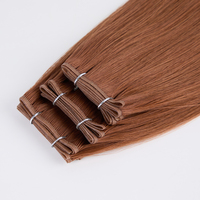 Extensions de cheveux naturels vierges de qualité supérieure, invisibles, fines, sans couture, double trame, qualité salon
