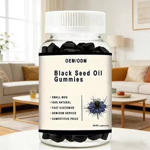 Gomitas de Miel con Aceite de Semilla Negra Meelefu, Suplemento para el Bienestar y el Apoyo Inmunológico para la Piel, el Cabello, las Uñas y el Corazón - Product Image 1