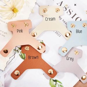 Stethoscope <b>Name</b> <b>Tags</b> PU Leather Stethoscope Protective Label Sign <b>Name</b> Id Marker Doctor Nurse Accessories - Product Image 3