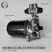 Pour Shacman Delong Ensemble sécheur d'air DZ96189360003 Pièces de rechange pour système de freinage pneumatique de camion lourd Remplacement d'axe Hande Usine