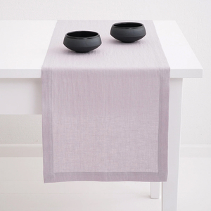 Bán buôn tùy chỉnh màu rắn Hữu Cơ lanh Bảng trang trí nội thất Vải Lanh Tự nhiên bảng vải RUNNER cho phòng ăn - Product Image 3