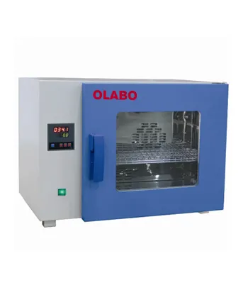 small lab forced air drying oven