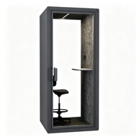 Cabine d'enregistrement insonorisée pour studio vocal, idéale pour les réunions au bureau et le travail à domicile