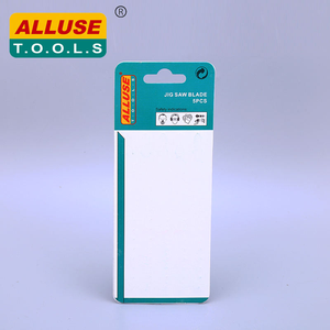 Alluse Lot <span class=keywords><strong>de</strong></span> 5 lames <span class=keywords><strong>de</strong></span> scie sauteuse T301DL HSS 6TPI HCS 110MM, surface en forme <span class=keywords><strong>de</strong></span> T, pour découpe polyvalente, épaisseur 1,5 mm, DIY OEM - Product Image 6