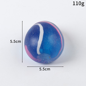 Hot-selling Stress Relief Fidget Ball New Slow-Rebound Squeeze <b>Egg</b> Shape with Colorful Flowing Patterns Party <b>Toys</b> and Gifts - Product Image 3