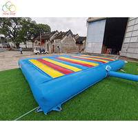 Tapis de plein air gonflable, 55 cm, tapis de gobelet gonflable pour jeux de rebond