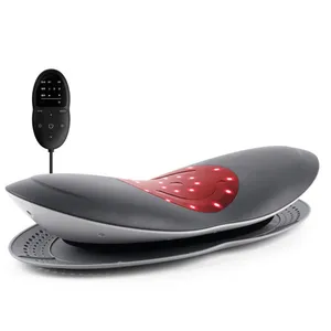 Hot selling products 2023 Intelligent Electric Lumbar Heat Traction Back Massage Lumbar Massager Back Stretcher