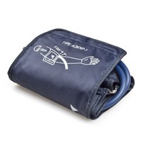 Brazalete de Repuesto Universal para Medidor de Presión Arterial de Brazo, Banda Inflable Suave con Tubo de Aire Compatible