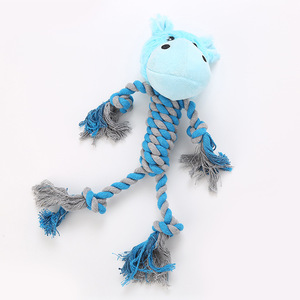 Nuevo Juguete de Peluche Ecológico para Perros 2026, con Patas Largas, Juguete de Cuerda de Algodón para Masticar, para Uso en Interiores y Exteriores - Product Image 1