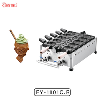 Mini machine à gaufres électriques pour usage domestique et extérieur, machine à gaufres Tayaki