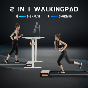 <span class=keywords><strong>Tapis</strong></span> <span class=keywords><strong>Roulant</strong></span> Compatto per Palestra Domestica con Velocità 1-6km/h e Capacità di Carico 100KG, Disponibile in Magazzino Francese - Product Image 2