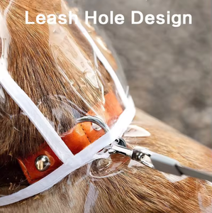 Impermeable Transparente <span class=keywords><strong>para</strong></span> Perros y Gatos Petop, Ajustable, Transpirable y Ligero, <span class=keywords><strong>para</strong></span> Perros Pequeños, Uso en Exteriores - Product Image 5