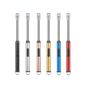 Bán Buôn BBQ Arc Nhà Bếp Nhẹ Hơn Plasma USB Sạc Candle Lighter Flameless Thuốc Lá Mỏng Điện Nhẹ Hơn Cho Nến