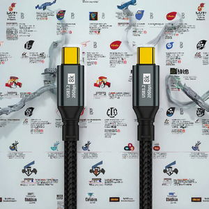 <span class=keywords><strong>Cable</strong></span> <span class=keywords><strong>OTG</strong></span> para <span class=keywords><strong>iPhone</strong></span> 15 Plus Pro Max, 20Gbps USB 3.2 Gen 2, PD 100W, Tipo-C, <span class=keywords><strong>Cable</strong></span> de Carga y Datos de Nailon, 0.5M 3M, para Impresoras - Product Image 3