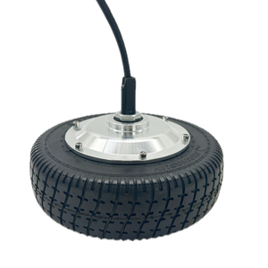 Motorreductor de CC de 8 pulgadas, motor bldc de baja velocidad, motor de cubo de <span class=keywords><strong>rueda</strong></span> de alto par con codificador, scooter, silla de ruedas, carro robot, <span class=keywords><strong>carretilla</strong></span> - Product Image 3