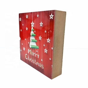 3Cm Dày Lưu Niệm Đám Cưới Tùy Chỉnh Thăng Hoa MDF Ảnh Khối - Product Image 4