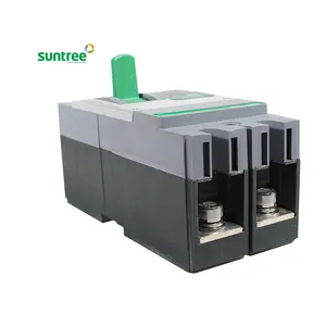 Casing Pemutus Sirkuit Cetakan MCCB 150A, Sarung HP 2 3 Tiang 1000V 1500V DC untuk Sistem Pv Tenaga Surya