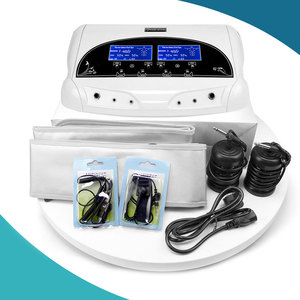 Yeni varış profesyonel iyonik iyon detoks sistemi çift iyonik ayak banyosu <span class=keywords><strong>Spa</strong></span> temizlemek detoksifikasyon makinesi rehabilitasyon tedavisi - Product Image 2