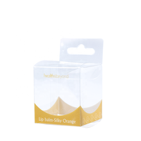 Produits populaires de haute qualité logo personnalisé boîte à oeufs de beauté petite boîte d'emballage en plastique pour éponge cosmétique