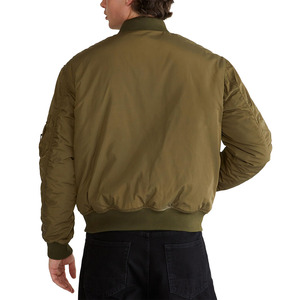 Servicios OEM, Chaqueta Bomber Ligera y Resistente al Viento para Hombre, Fabricada con el Mejor Material, Chaquetas Bomber para Hombre, Gran Venta - Product Image 3