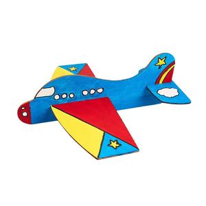 Juguete personalizado DIY, modelo de madera contrachapada, avión, avión, rompecabezas, modelo de madera, avión, DIY, grafiti, artesanía, niños, juguete artesanal, Plan - Product Image 5