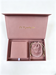 Premium Hotsale Three-in-One Magnetic Rigid Paper Jewelry Kit Uniform Color Matching For Fine Jewelry Brand Presentation Packing - Product Image 3