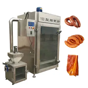 China-ahumador eléctrico Digital para interiores, 250kg, para pollo, asador de hierbas, carne y pescado