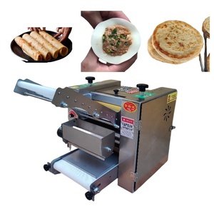 Tự động Ngô Tortilla tacos Máy bánh bao gyoza da roti chapati bánh Pizza Pie samosa empanada hoành thánh wrapper Máy làm - Product Image 2