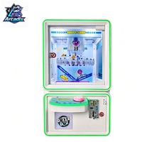 Machine à pinces à monnayeur mini LED pour la distribution de cadeaux, jeu d'arcade de compétences pour centres commerciaux, enfants et adultes