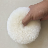 3 pouces-7 pouces Tampons de polissage en laine de qualité supérieure Tampons de polissage pour voiture Accessoires de lavage automobile Disque de détail en feutre de laine