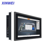 XINWEI J4125 Computadora industrial de 10,4 pulgadas IP65 Impermeable Integrado Pantalla táctil capacitiva de 10 puntos Marco de aleación de aluminio