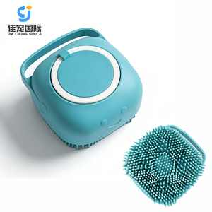 Spazzola da bagno per animali domestici può aggiungere Gel doccia prodotti per la pulizia e la cura dei capelli di gatto - Product Image 1