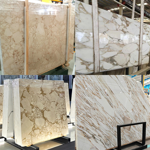 Dalle de marbre Calacatta Gold en vessie de poisson naturelle de luxe pour la décoration de la maison, plan de travail de cuisine, carrelage de sol, meubles de luxe - Product Image 3