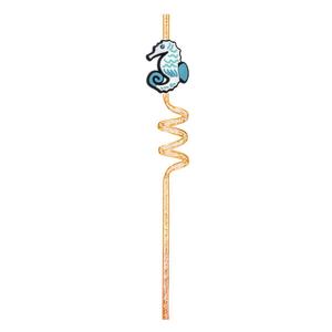 Animal de dibujos animados creativo PVC personalizado lindo fiesta 3D pajitas de vidrio taza accesorios de decoración Topper - Product Image 6