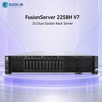 Serveur FusionServer 2258H V7 2U en rack, garantie, support technique, déploiement en centre de données d'entreprise