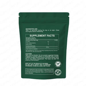 Suplemen Detoksifikasi Paru-Paru Alami & Pendukung Pernapasan, Permen Jeli Beraroma Pir Berbasis Pektin untuk Pernapasan Mudah & Meredakan <span class=keywords><strong>Sinus</strong></span> - Product Image 6