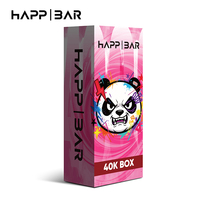Großhandel Deutschland Spanien Slowenien Happ Bar 30K 40K 50K 100K 150K Wiederaufladbare Puffs Benutzerdefinierte Happbar Geschenkverpackung Papierbox