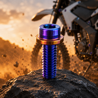 Kit complet de boulons en titane de grade 5 pour moto tout-terrain électrique YOZMA IN10, quincaillerie CNC personnalisée pour panneaux de cadre, protections et caches