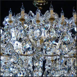 Candelabros de cristal grandes personalizados para hoteles, decoración de Casa Dorada con lámpara de <span class=keywords><strong>techo</strong></span> con Control remoto, <span class=keywords><strong>globo</strong></span> para bodas y eventos - Product Image 6